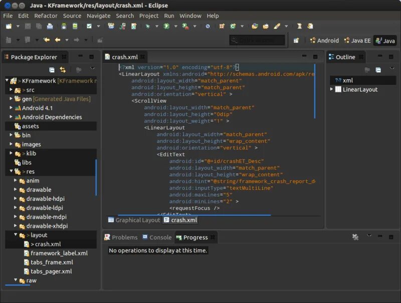 Tabs framework