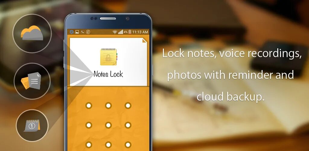 Note lock. Notelock.