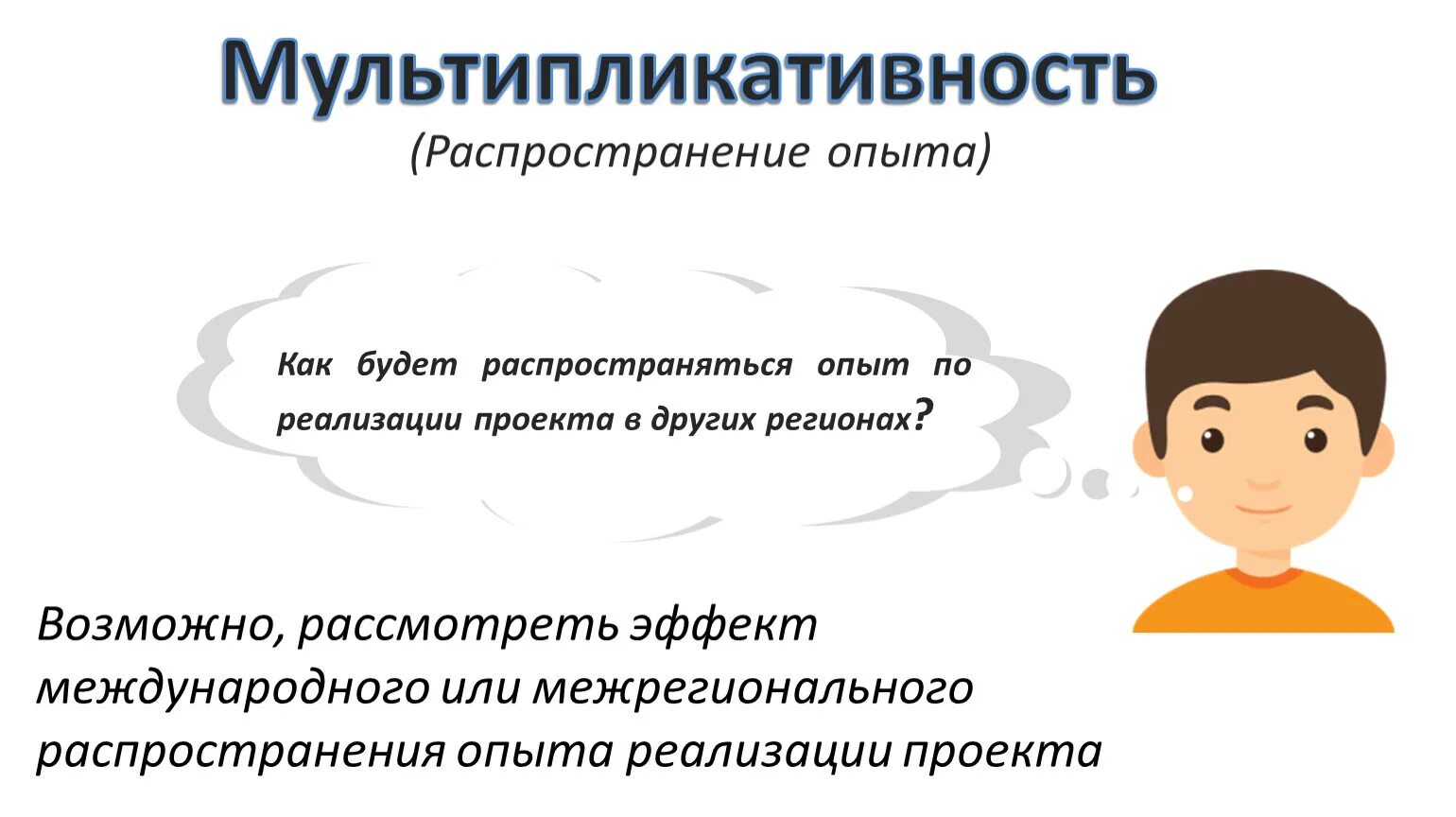 Распространить опыт