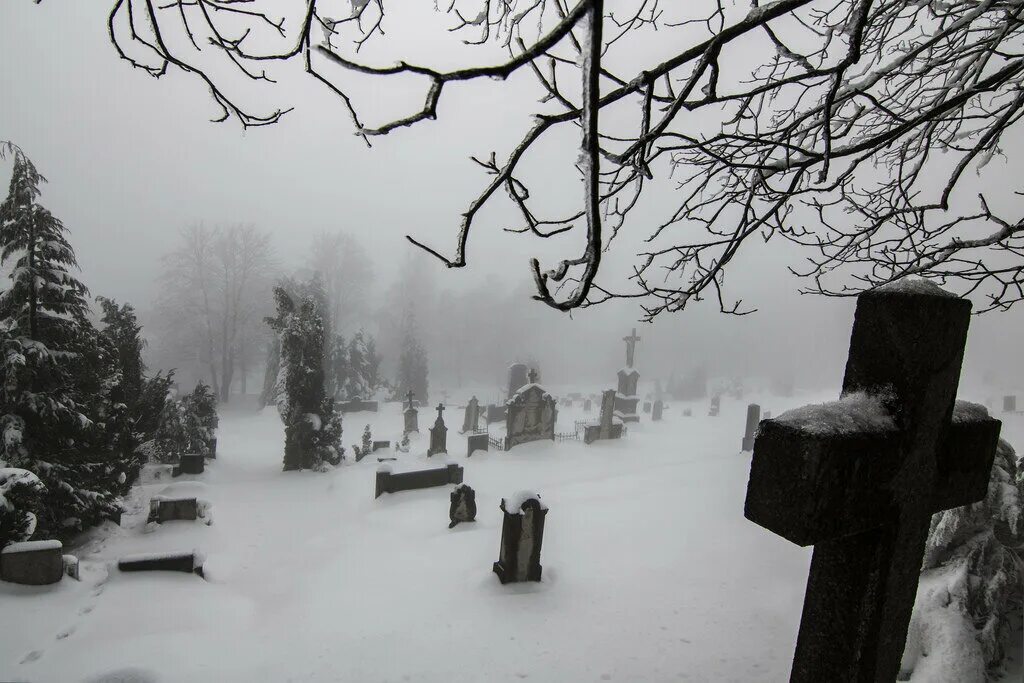 Снег похоронит. Кладбище зимой. Снег кладбище. Кладбище зимой ночью. Могила зимой.