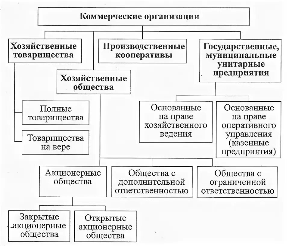 Юридическим лицам являющимся хозяйственными обществами