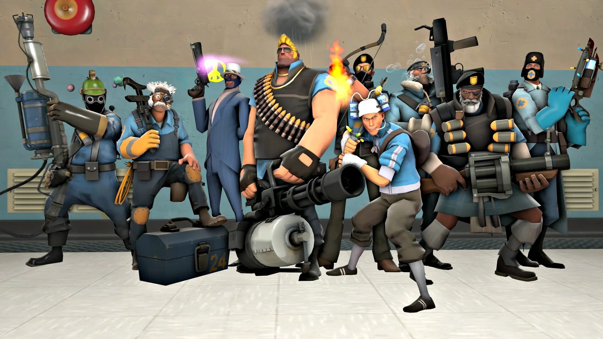 Team Fortress 2 инженер синий. Команда тим фортресс 2. Тим фортресс 2 герои. Наёмник Team Fortress 2.