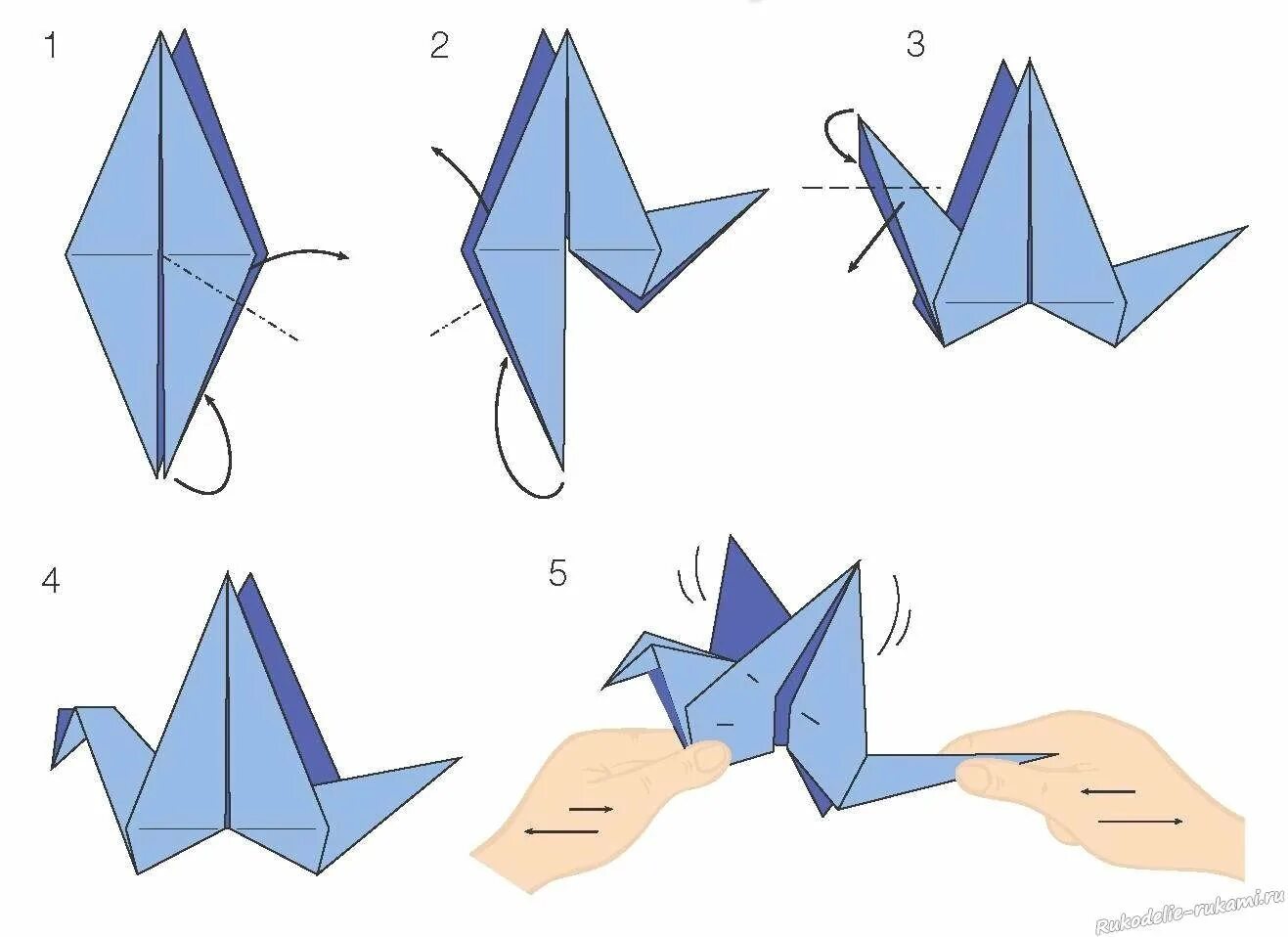 Как сложить бумажного журавлика. Оригами птица Журавлик. Оригами из бумаги журавль простой схема для детей. Оригами Журавлик схема для начинающих. Лёгкий Журавлик из бумаги.