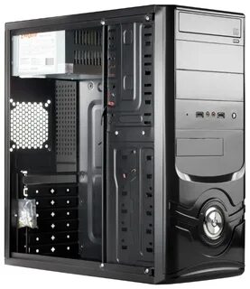 Корпус atx черный