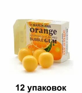 Жевательная резинка апельсин