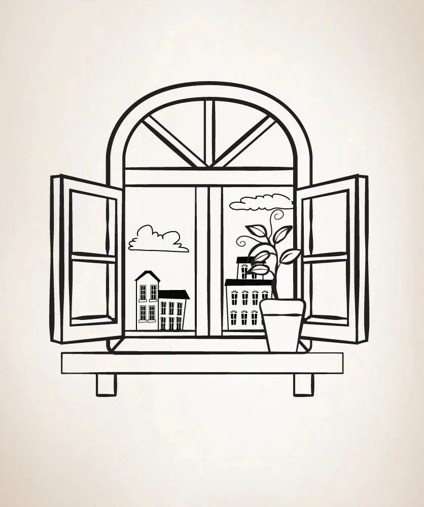 Скетч windows
