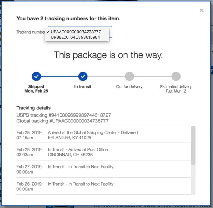 Tracking details. EBAY tracking. Components tracking number планшет. Components tracking number дисплей. Как выглядит tracking number CDL.