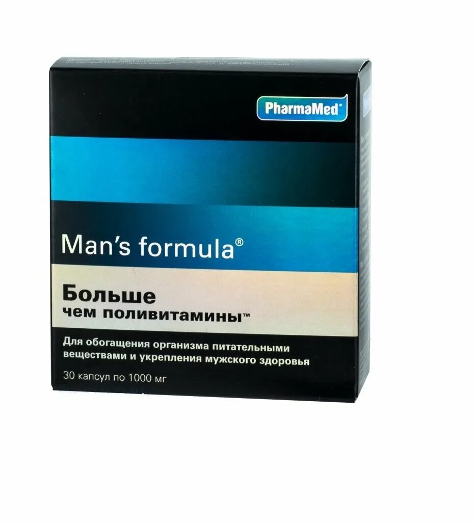 Витамины менс формула для мужчин. PHARMAMED man's Formula. Менс формула 60 капсул. БАД витамины для мужчин. Мен-с формула больше чем поливитамины.