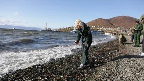 Крыму погибала морская