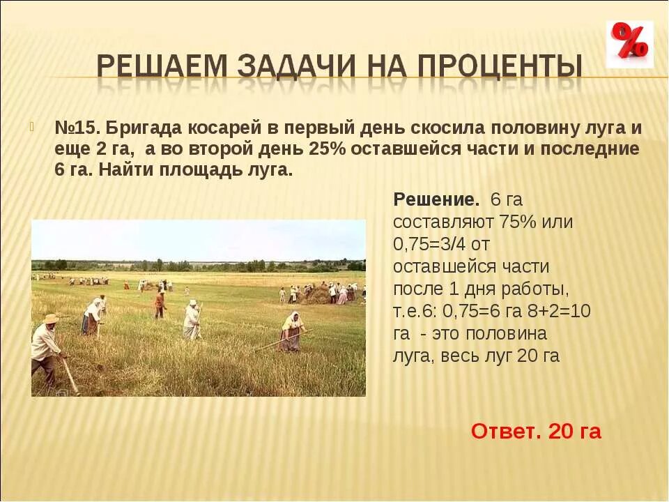 Задачи на проценты 11. Задачи на проценты. Задачи на площадь и проценты. Задачи на проценты 6. Задачи с гектарами.