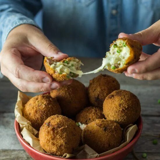 81 resep arancini bola nasi mozzarela khas italia enak dan mudah - Cookpad
