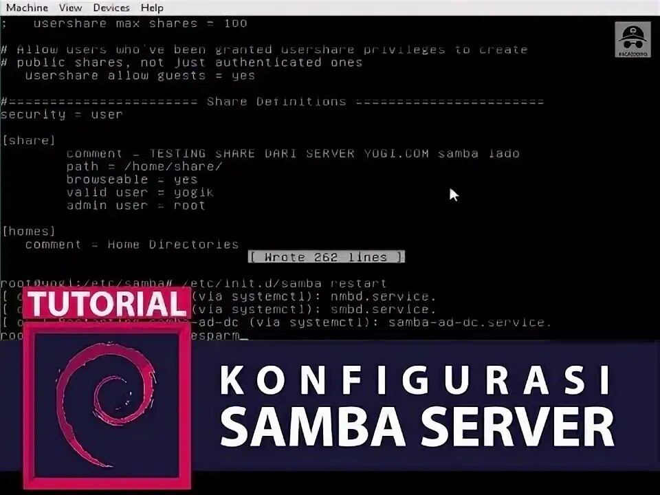 Samba restart