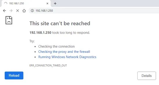 Took too long to log in