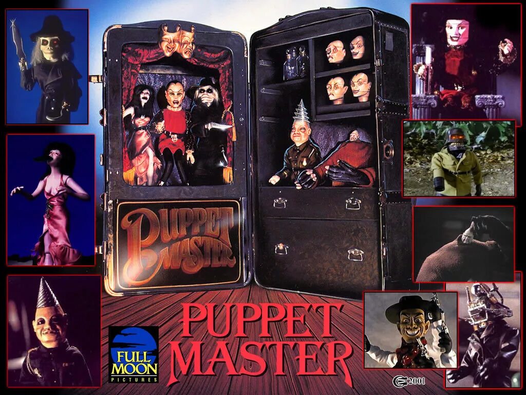 Повелитель кукол Puppet Master 1989 Постер. Puppetmaster adventures