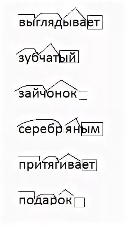 Морфемный разбор слова выглядывают. Разбор слова по составу морфемный разбор. Выглянуло разбор слова по составу. Слово Зайчата по составу.