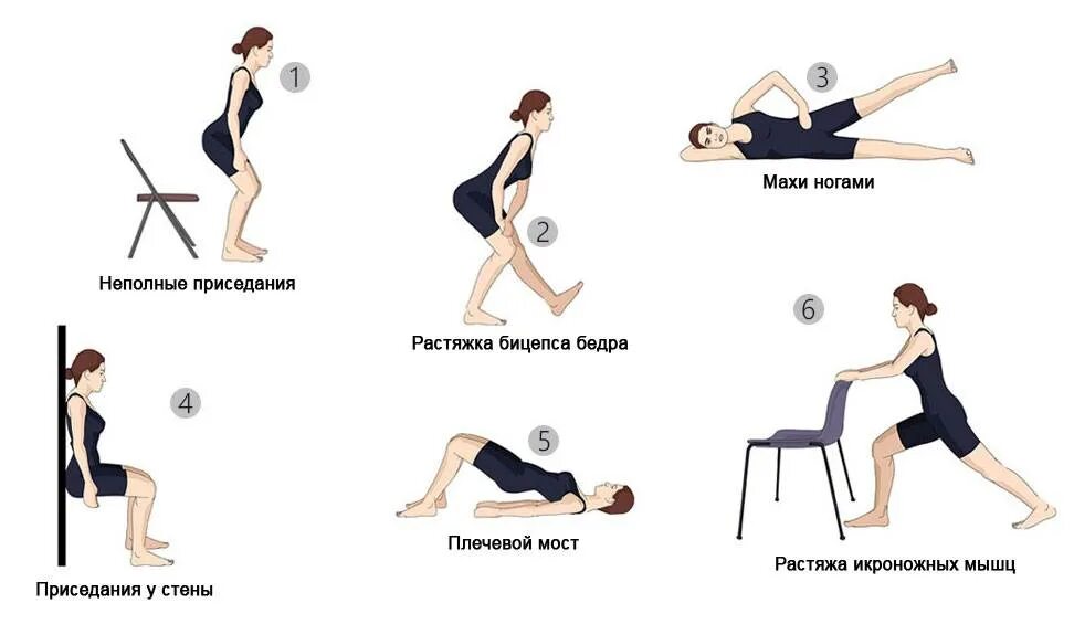 Упражнения для больных ног. Упражнения для укрепления мышц ног при больных суставах. Упражнения для мышц бедра при артрозе коленного сустава. Упражнения для укрепления мышц коленного сустава при артрозе. ЛФК на укрепление мышц тазобедренного сустава.