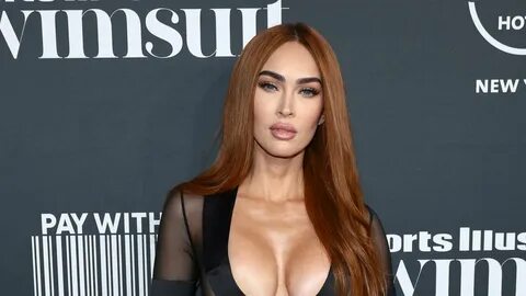 megan fox red carpet sports illustrated swimsuit launch.