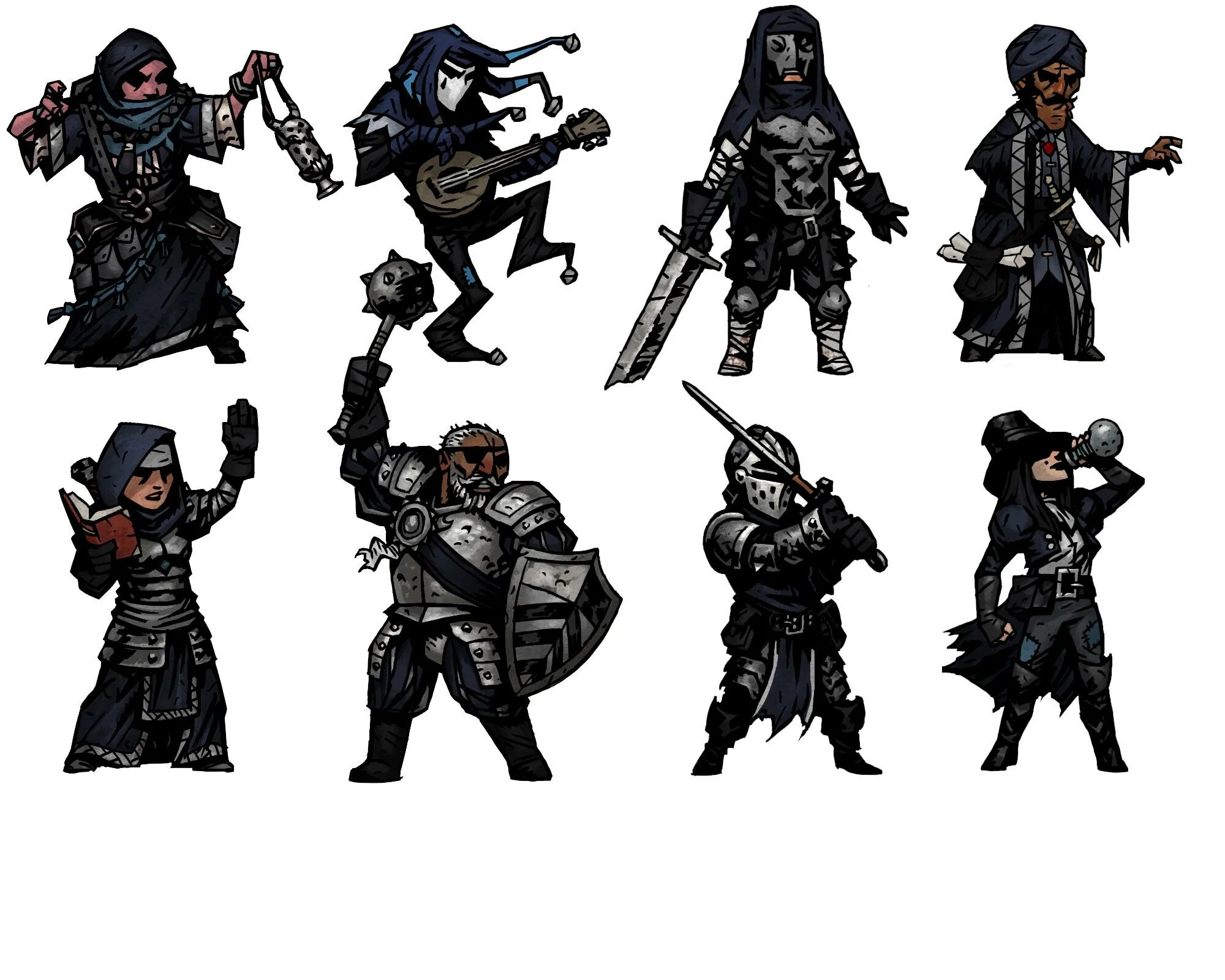 Персонажи подземелья. Darkest Dungeon Паладин. Darkest Dungeon спрайты. Darkest Dungeon персонажи. Darkest Dungeon спрайты персонажей.