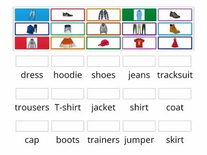 Wordwall go getter 3 shopping