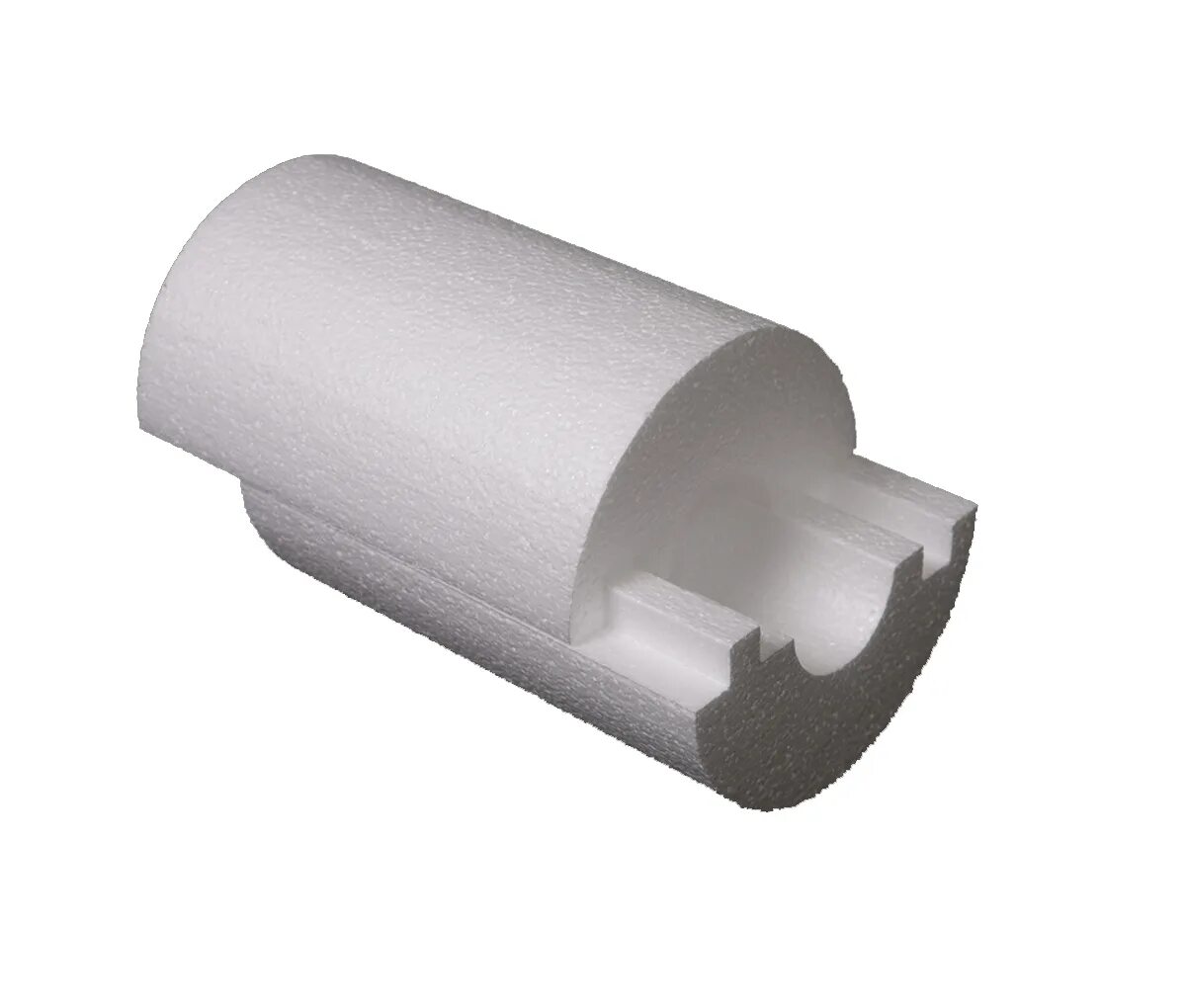 Труба ппс. Скорлупа ппс. Теплоизоляция для труб 110мм. Трубная теплоизоляция пенощит ппс 110*50мм (1метр) формированная. Пенопластовая изоляция для труб.