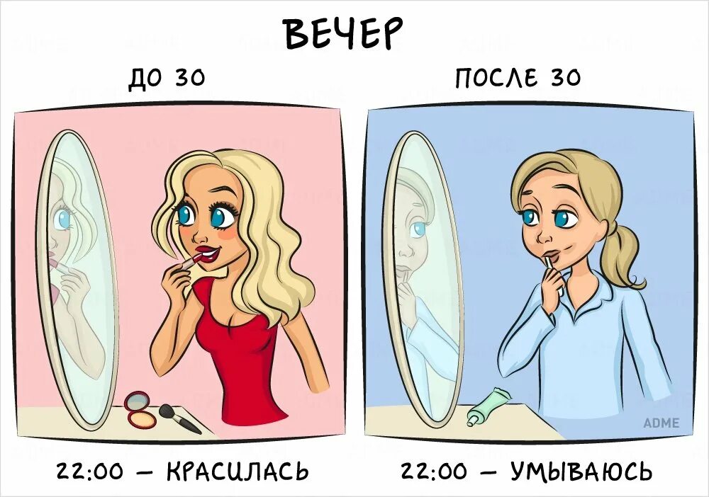 Жизнь до и после. Картинка до 30 и после. Жизнь до и после 30. После 30 лет. До и после прикольные картинки.