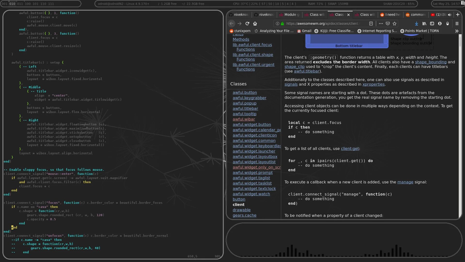 Function cscriptengine lua pcall failed. Dwm unixporn. unixporn awesome wm. lua пример кода. основные команды lua.