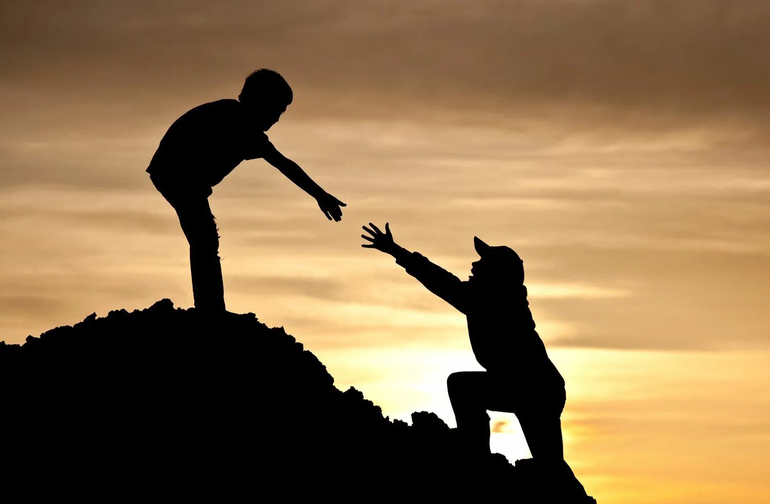 Helping people is a