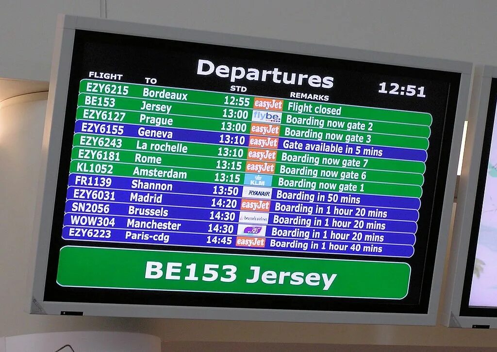 Flights airports