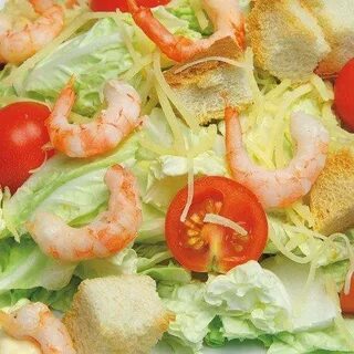Калории в цезаре с креветками