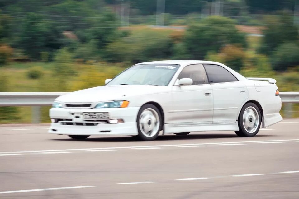 Новые тапочки :) - Toyota Mark II (90), 2 л, 1993 года колёсные диски DRIVE2