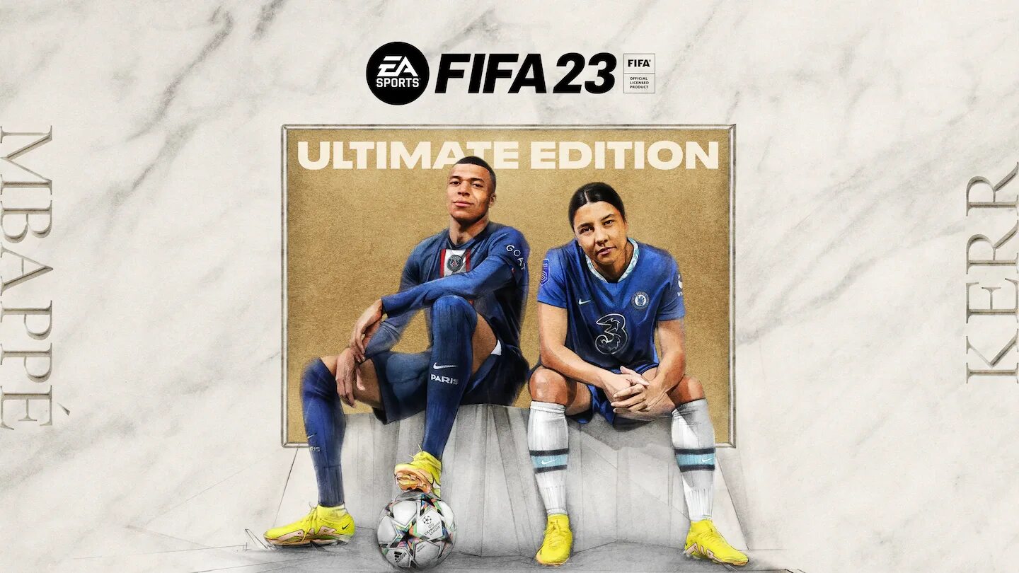 Sam Kerr FIFA 23. FIFA 23 Ultimate. FIFA 23 ps4. ФИФА 23 обложка.