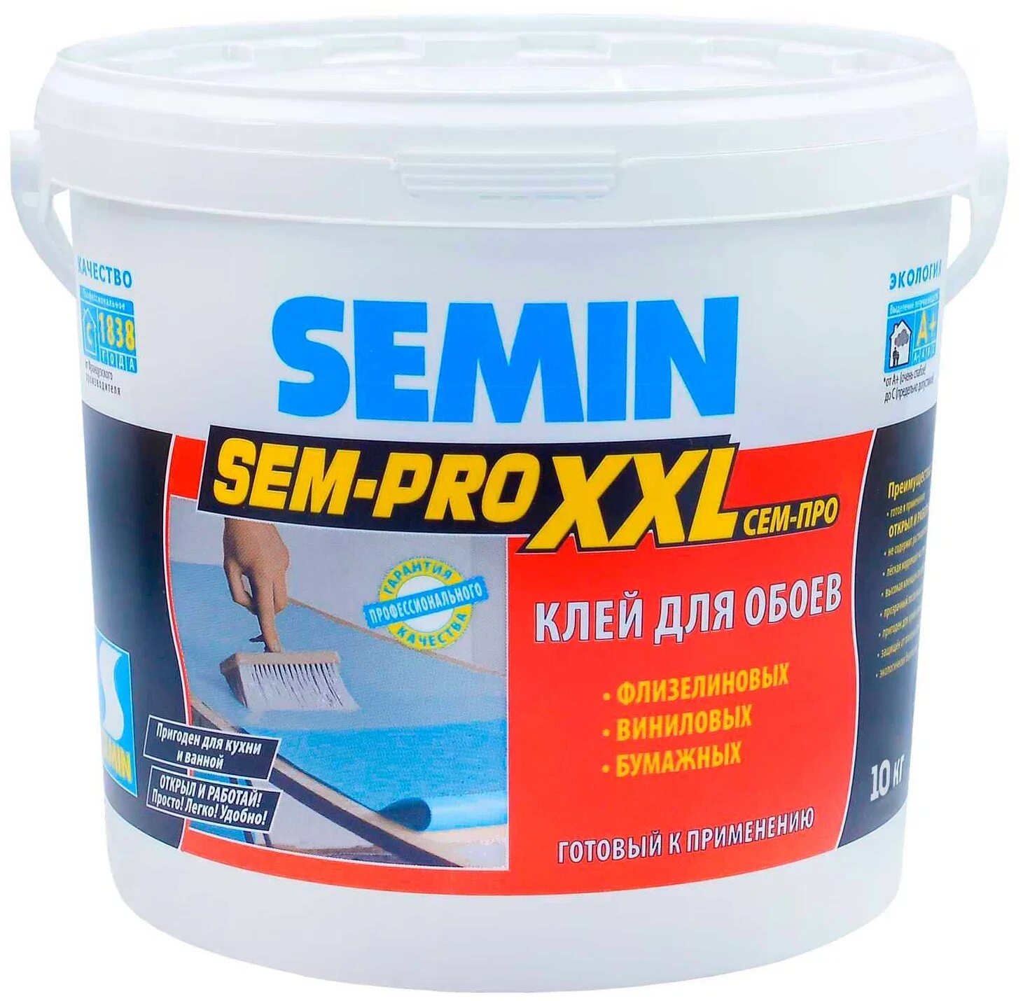 Semin sem murale. Клей Semin sem-murale. Semin sem-Pro XXL. Клей Semin sem-murale 10 кг. Клей для стеклообоев Semin.