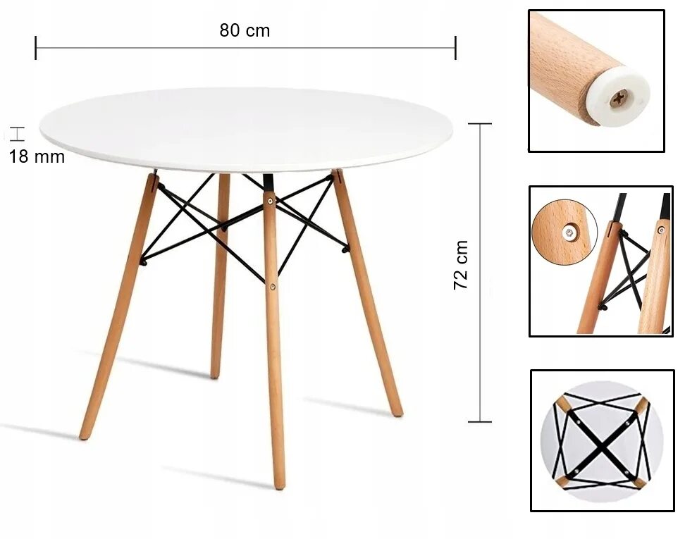 Стол круглый 1 м диаметр. Кухонный стол Эймс-100 White. Стол DSW d100. Стол Eames DSW 100 см. Стол DSW 100 см. (белый).