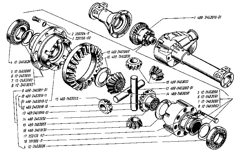 Сборка переднего моста уаз. Схема переднего моста УАЗ 469. Схема заднего редукторного моста УАЗ 469. Ступица УАЗ 469 военный мост схема. Передний мост УАЗ 469 чертеж.