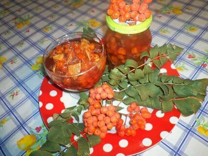 Заготовки из рябины красной на зиму рецепты