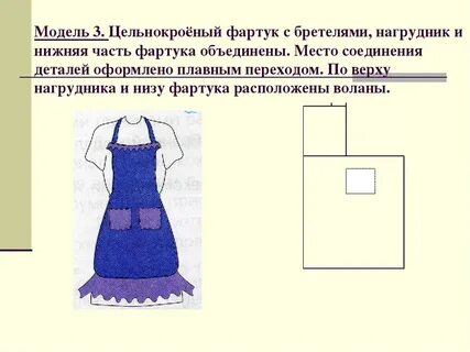 Как нарисовать фартук 5 класс
