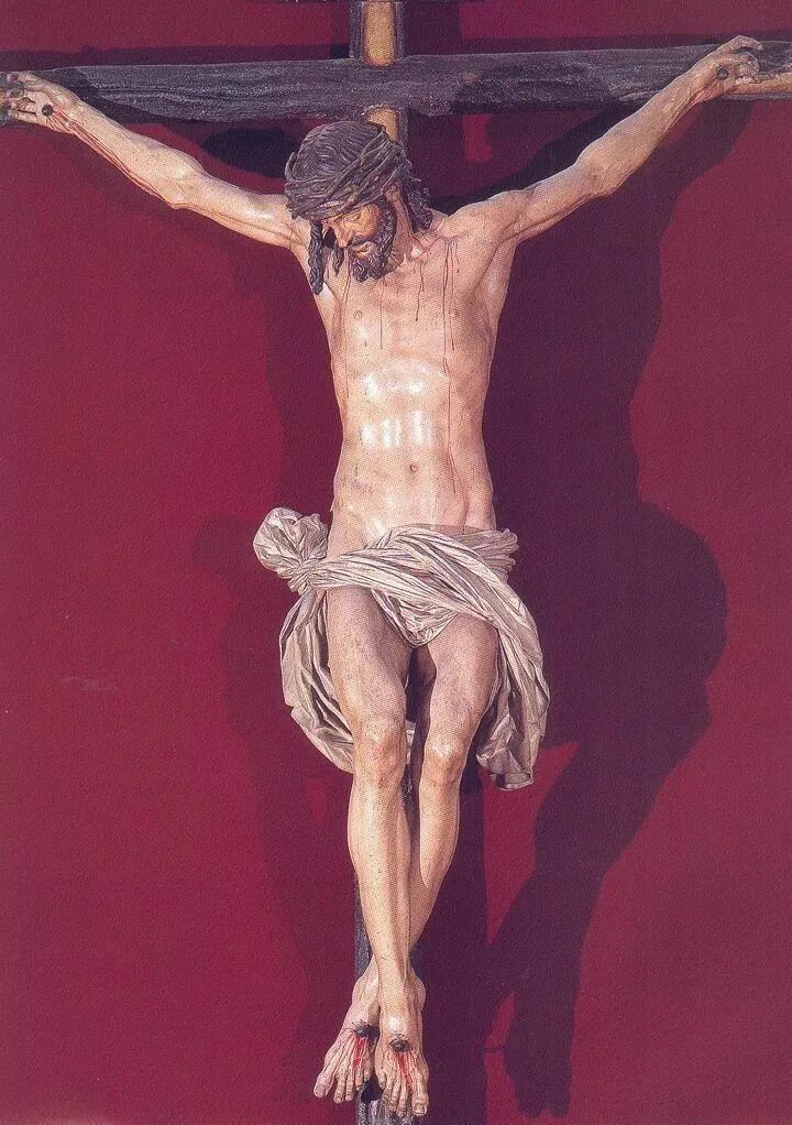 Тело иисуса христа. Хуан Мартинес Монтаньес Распятие. Гвидо Рени Распятый Христос. Иисус Христос Распятый скульптура.