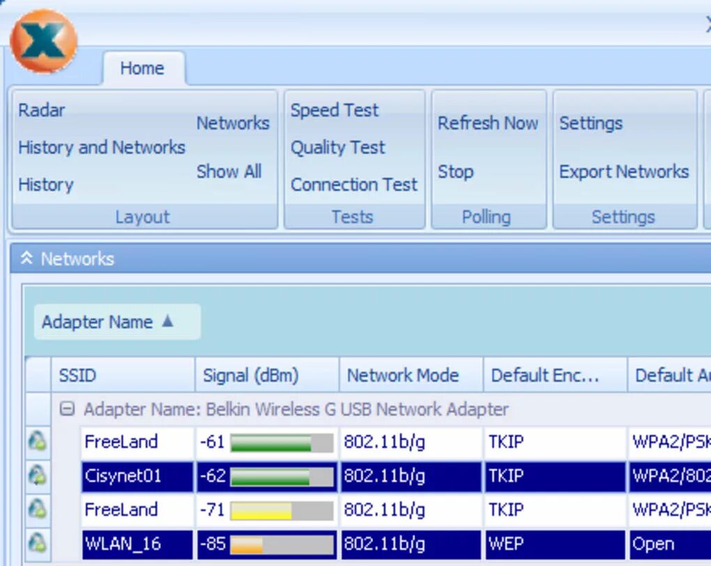 Wifi inspector. Xirrus wi-fi inspector. xirrus.
