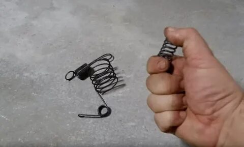 Как сделать пружину