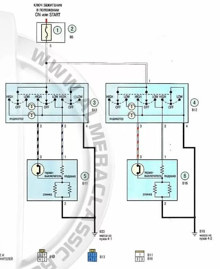 Кнопка подогрева сидений nissan almera n16 - автосалон RGCars.ru