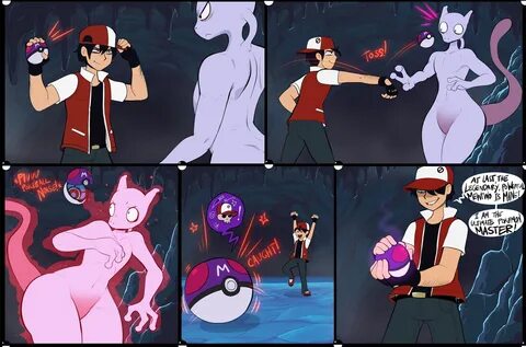 Finally caught Mewtwo - NSFW, Pokemon, Shadman, Web comic, Comics, Crossdre...