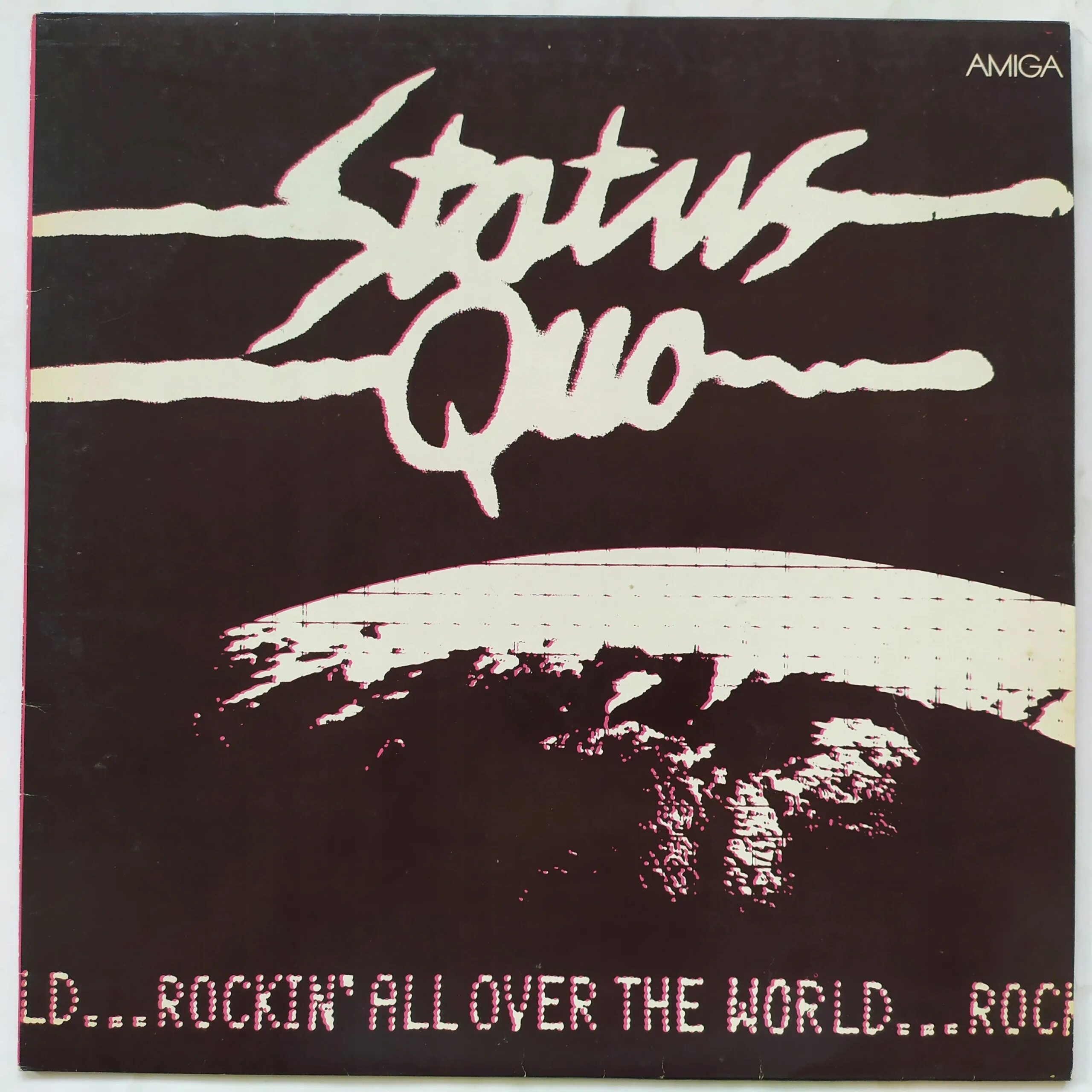All over the world we. Status Quo 1977. Status Quo Rockin' all over the World 1977. Status Quo Rockin' all over the World. Rockin' all over the World.