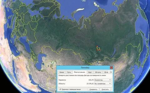 1000 кв км на карте это сколько