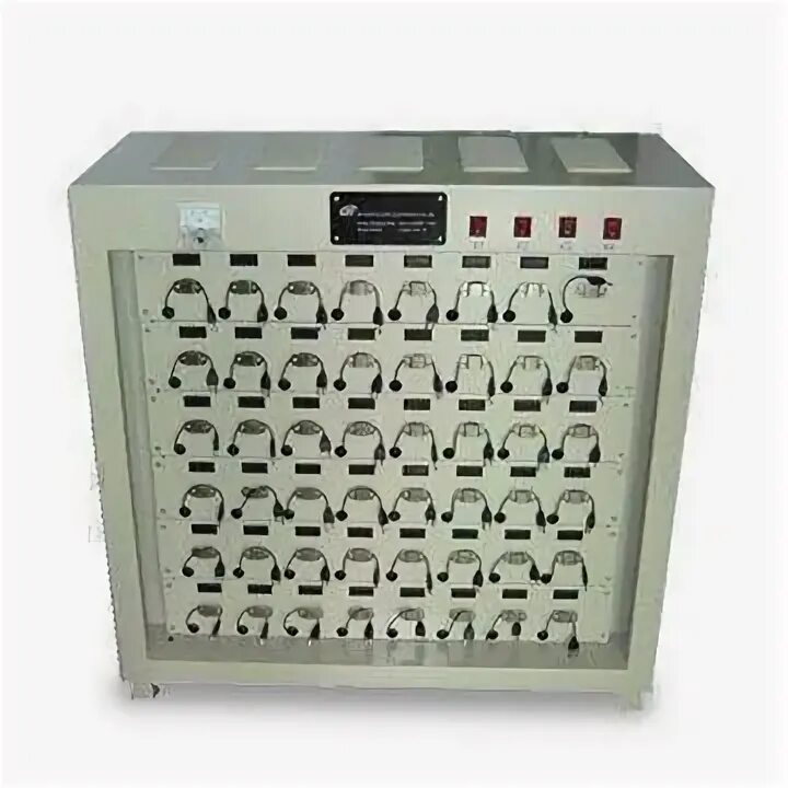 Info Charger Rack 110v. 48 Юнитов. DC Power Cabinet. Unit 48