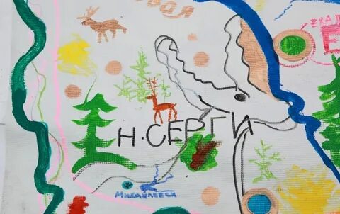 Надо нарисовать карта