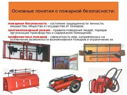 Пожарная безопасность состояние защищенности