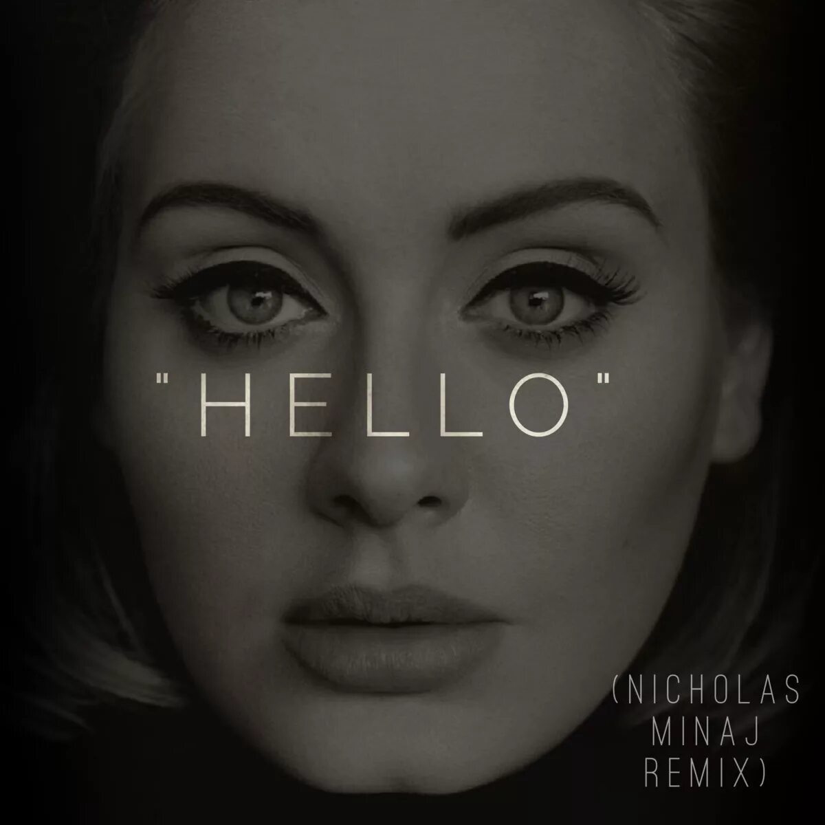 Adele hello обложка.