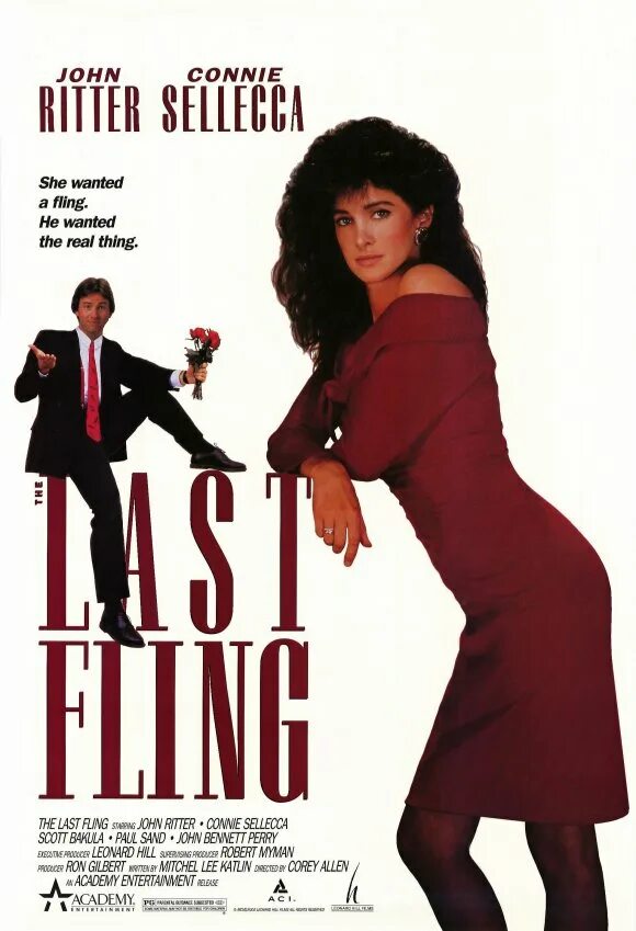 Последнее развлечение. Fling. The last Fling, 1987 poster. French Fling 1970.