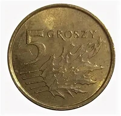 Rzeczpospolita Polska монета 2011. Грош. Грош монета. Медный грош. 7 грош
