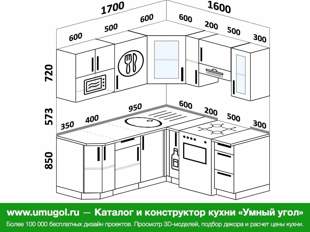 Кухня 1700. Угловая кухня 2200 на 1600. Кухня угловая 1600*1700. Кухня 1600 на 1600 угловая. Кухни 1600 на 1700мм.